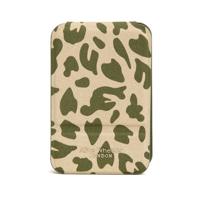 Olive Leopard - Mini Folding Mirror
