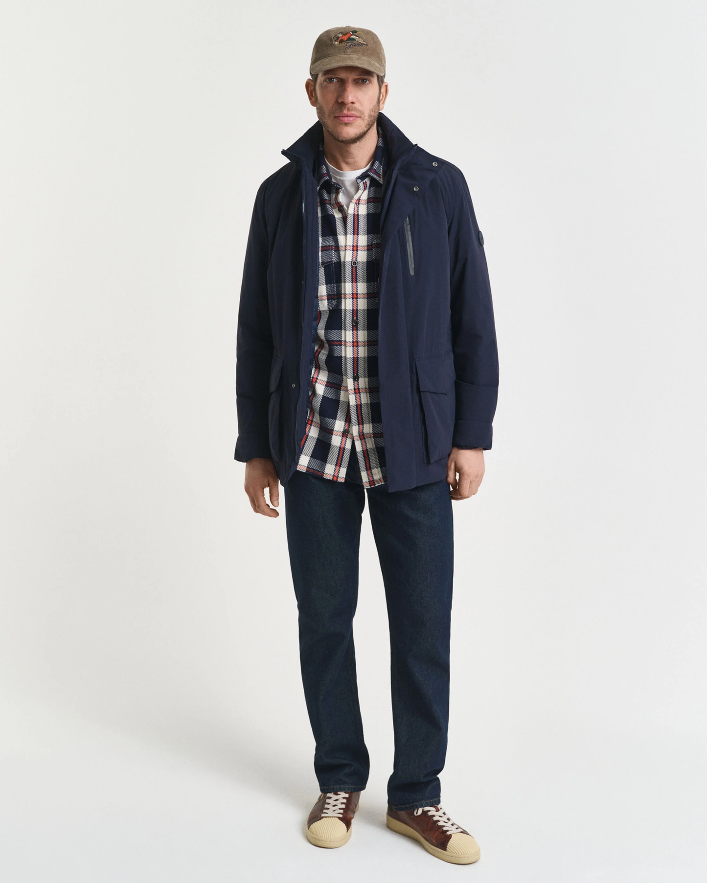 Double Mid Length Jacket