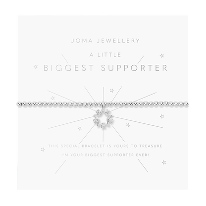 A LITTLE BIGGEST SUPPORTER BRACELET