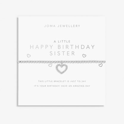 A LITTLE HAPPY BIRTHDAY SISTER BRACELET