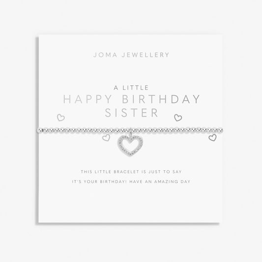 A LITTLE HAPPY BIRTHDAY SISTER BRACELET