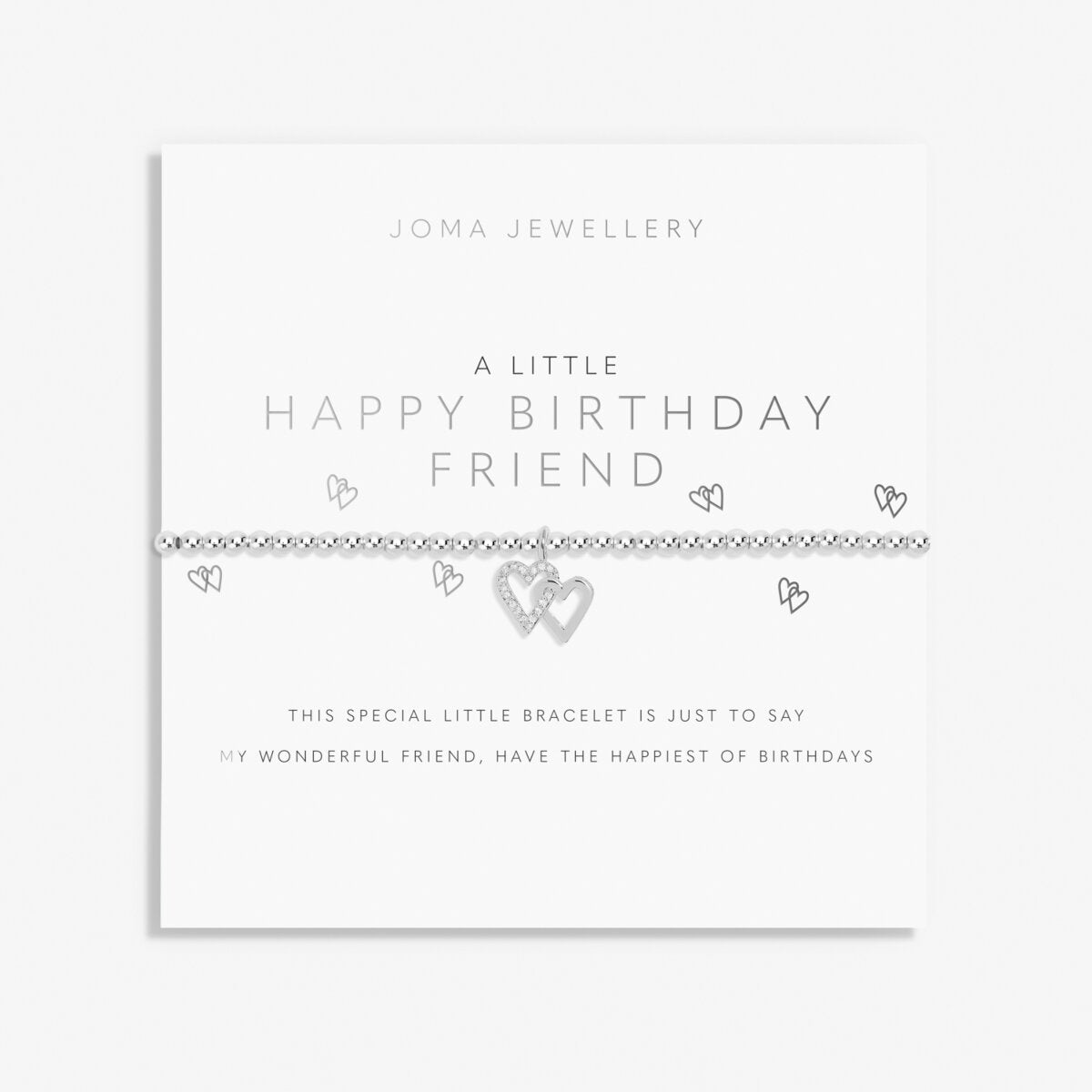 A LITTLE HAPPY BIRTHDAY FRIEND BRACELET
