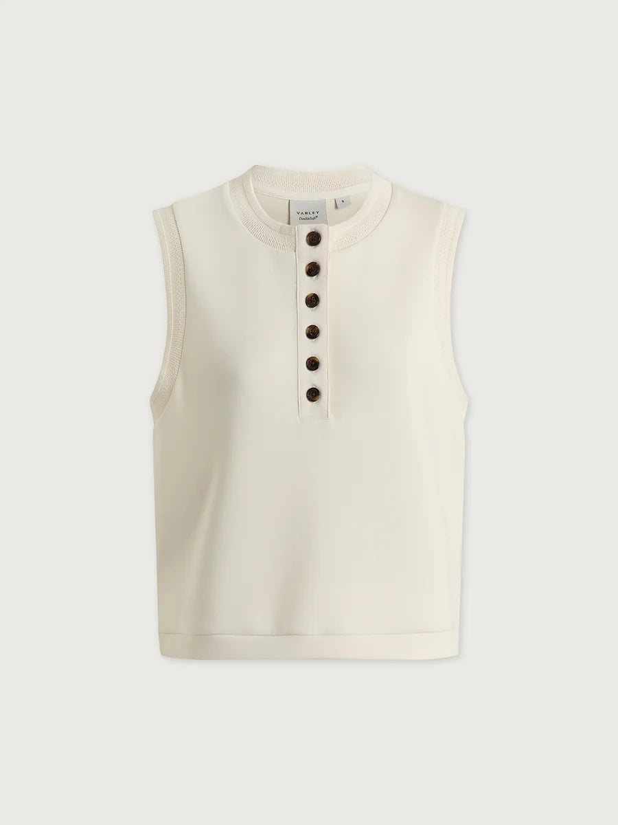 Marla Button Placket Tank