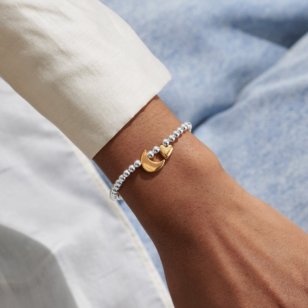 BOXED A LITTLE LOVE YOU TO THE MOON BRACELET