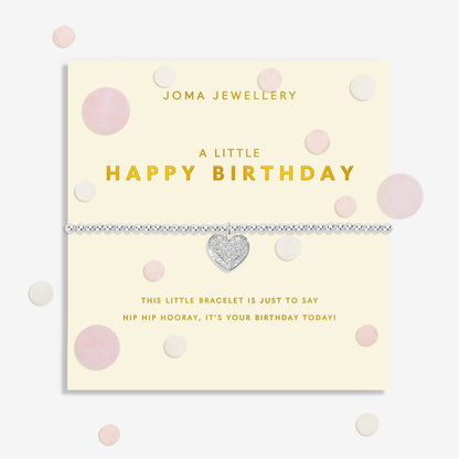 CONFETTI A LITTLE HAPPY BIRTHDAY BRACELET
