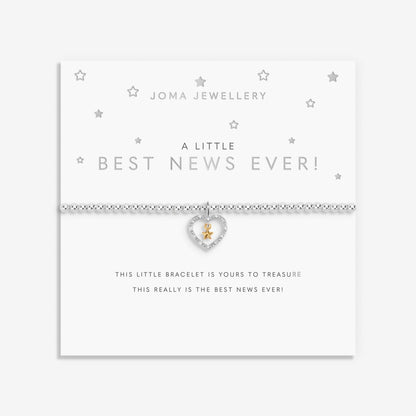 A LITTLE BEST NEWS EVER BRACELET