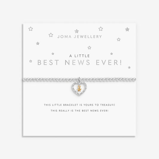 A LITTLE BEST NEWS EVER BRACELET