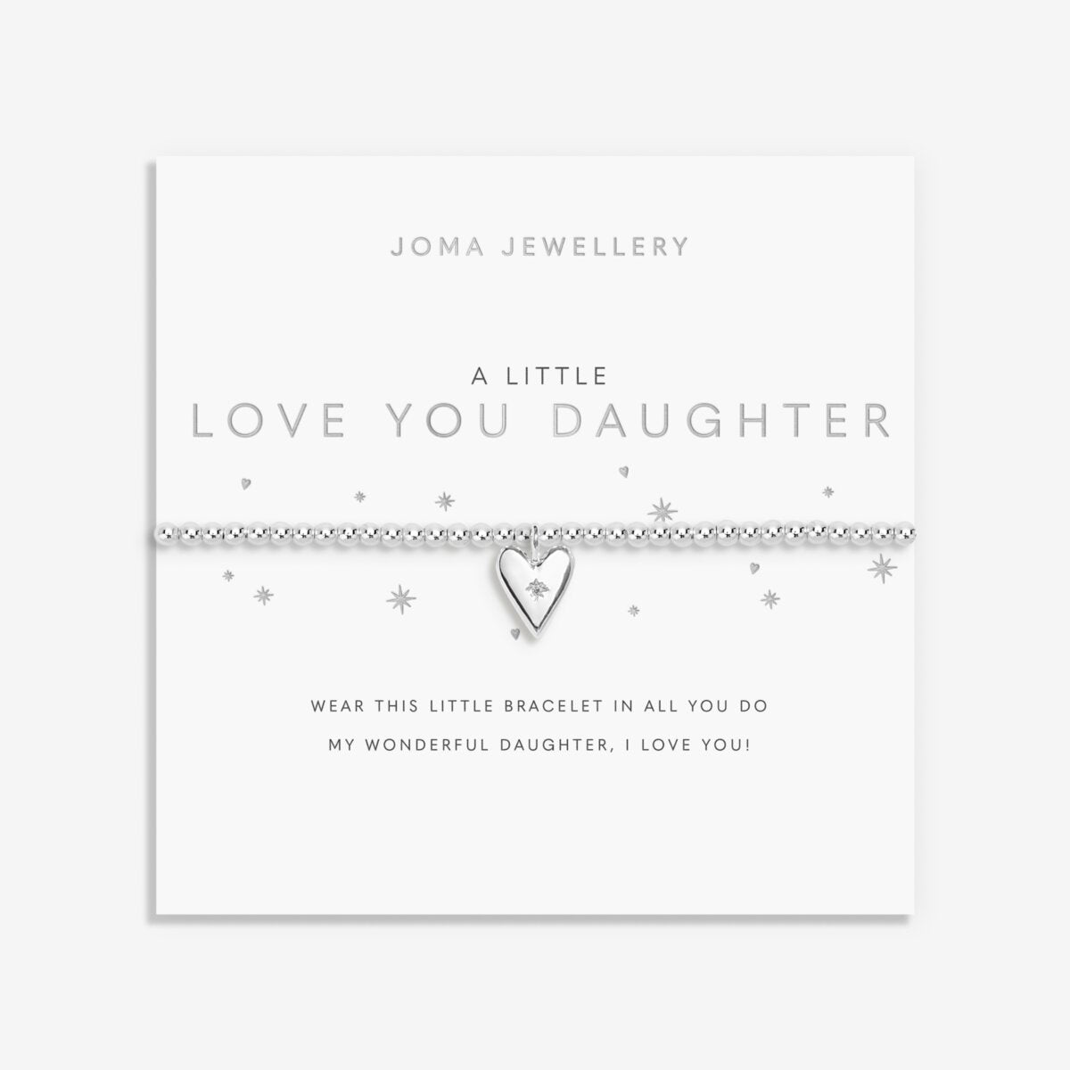 A LITTLE LOVE YOU DAUGHTER BRACELET