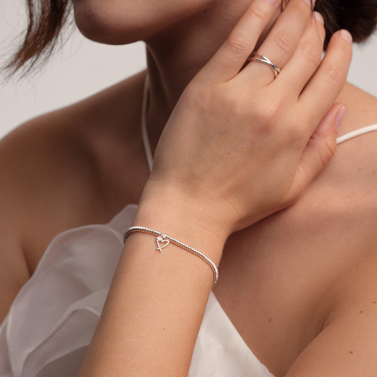 LABORATORY GROWN DIAMOND A LITTLE LOVELY SISTER BRACELET