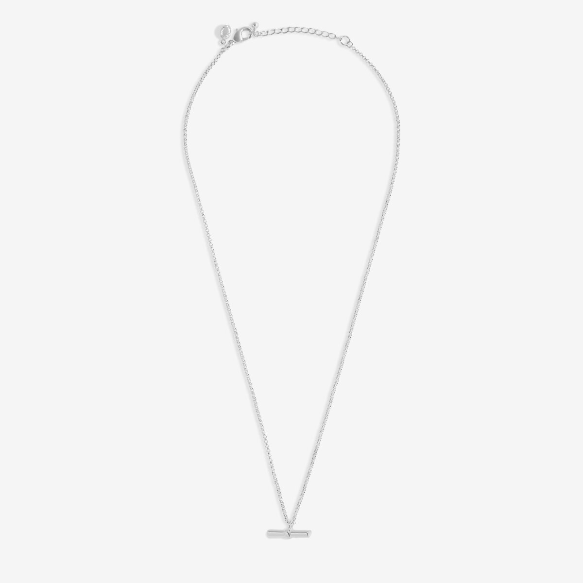 STYLE STORIES HEART T-BAR NECKLACE