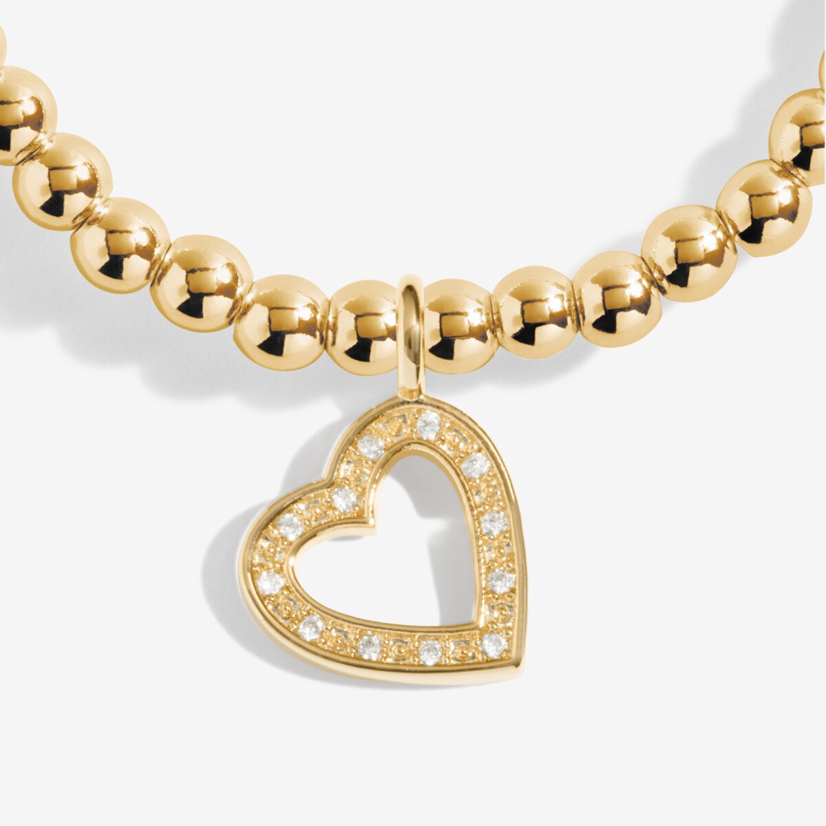 GOLD A LITTLE HAPPY BIRTHDAY BEAUTIFUL BRACELET