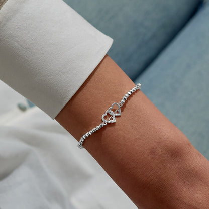 FOREVER YOURS YOU MAKE MY HEART SMILE BRACELET