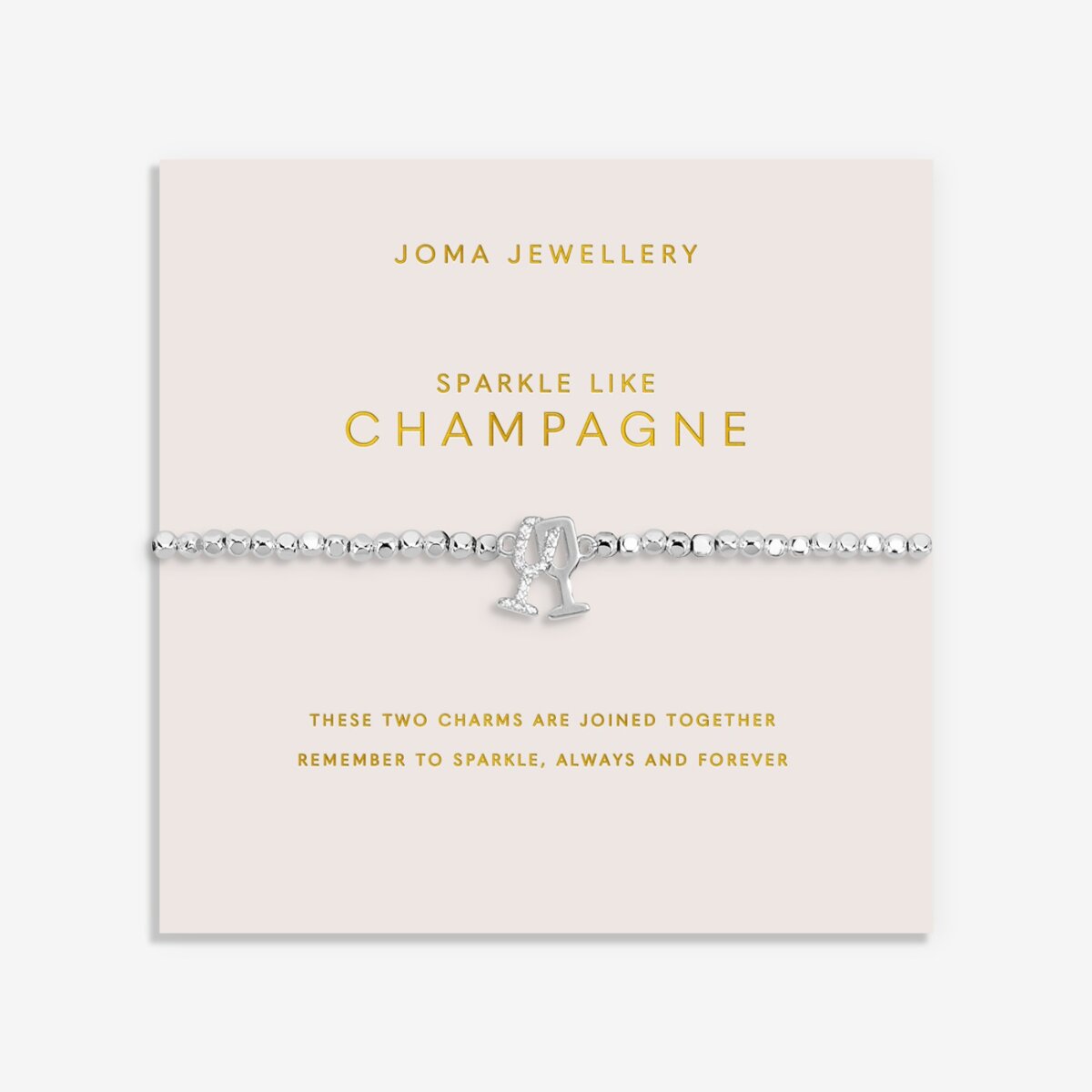 FOREVER YOURS SPARKLE LIKE CHAMPAGNE BRACELET