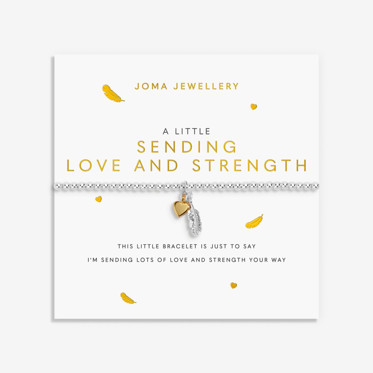 REMEMBRANCE A LITTLE SENDING LOVE AND STRENGTH BRACELET