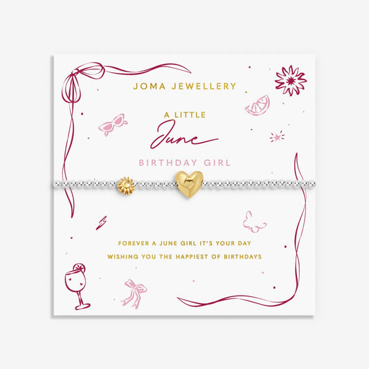 BIRTH MONTH A LITTLE JUNE BRACELET