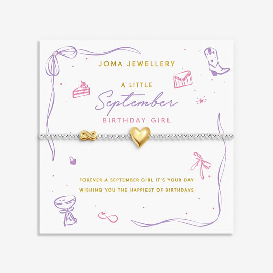 BIRTH MONTH A LITTLE SEPTEMBER BRACELET