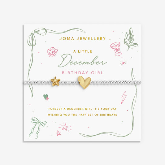 BIRTH MONTH A LITTLE DECEMBER BRACELET