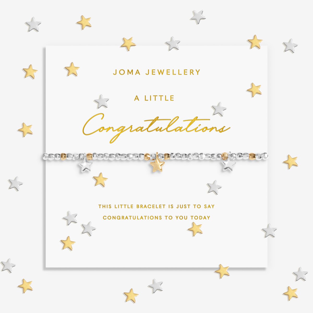 Sparkle Confetti A Little 'Congratulations' Bracelet