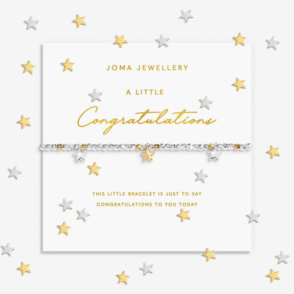 Sparkle Confetti A Little 'Congratulations' Bracelet