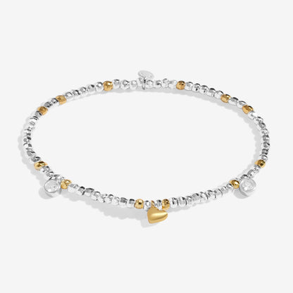 Sparkle Confetti A Little 'Heart Of Gold' Bracelet