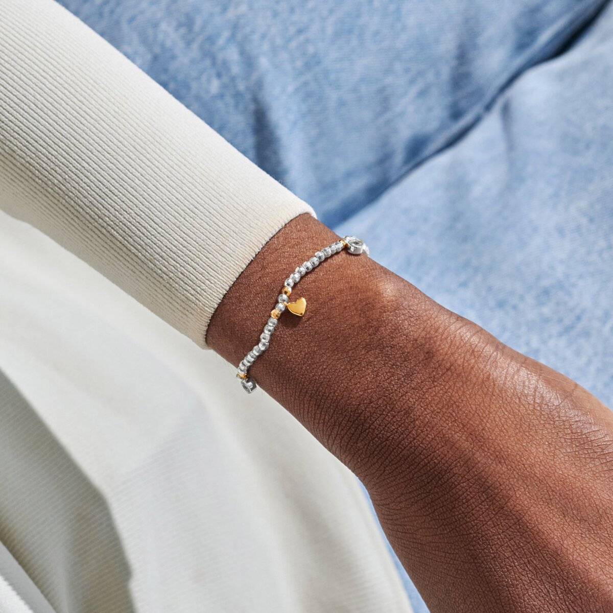 Sparkle Confetti A Little 'Heart Of Gold' Bracelet