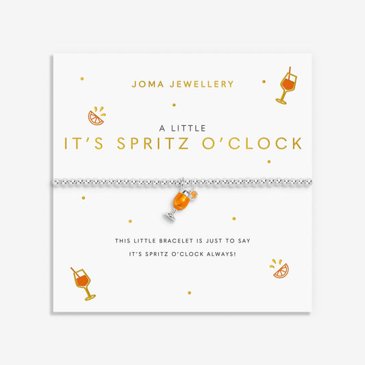 A LITTLE VIBES IT'S SPRITZ O'CLOCK BRACELET