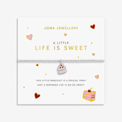 A LITTLE VIBES LIFE IS SWEET BRACELET