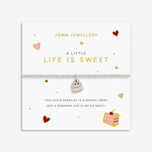 A LITTLE VIBES LIFE IS SWEET BRACELET
