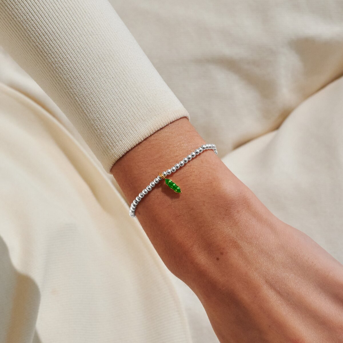 A LITTLE VIBES PEAS IN A POD BRACELET