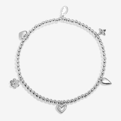 LIFE'S A CHARM WITH LOVE BRACELET