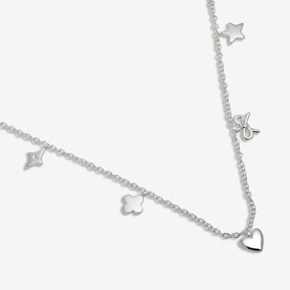 LIFE'S A CHARM NECKLACE HAPPY BIRTHDAY NECKLACE