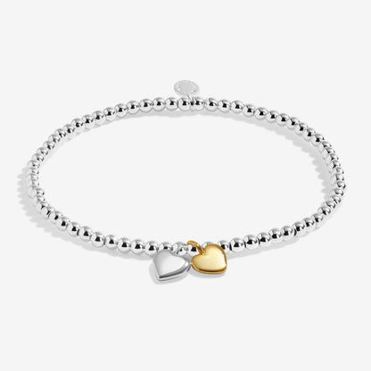 DOUBLE HEART ANKLET