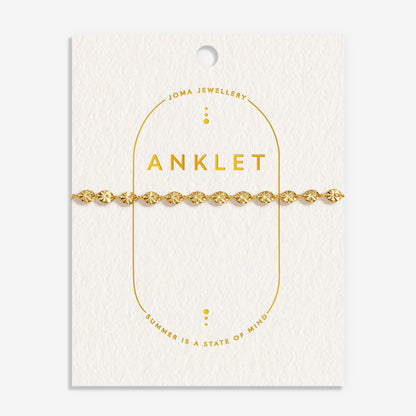 SPARKLE CHAIN ANKLET