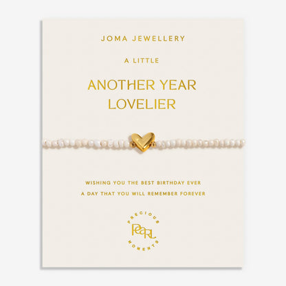 PRECIOUS MOMENTS ANOTHER YEAR LOVELIER BRACELET