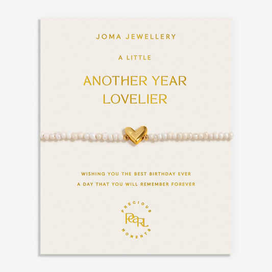 PRECIOUS MOMENTS ANOTHER YEAR LOVELIER BRACELET
