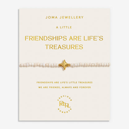 PRECIOUS MOMENTS FRIENDSHIPS ARE LIFE'S TREASURES BRACELET