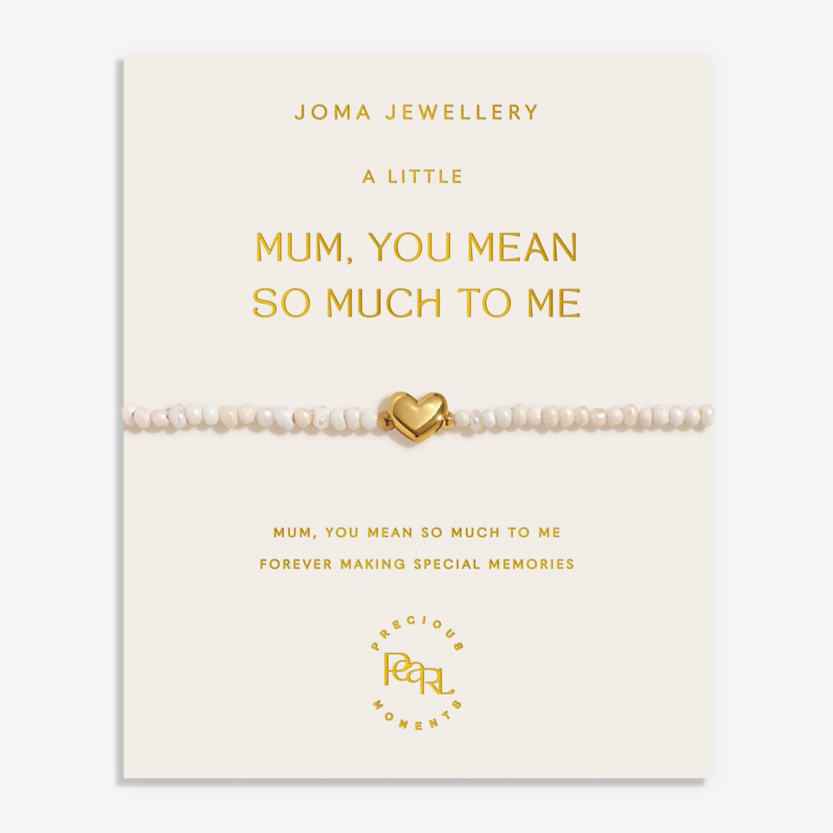 PRECIOUS MOMENTS MUM, YOU MEAN SO MUCH TO ME BRACELET