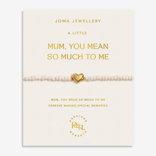 PRECIOUS MOMENTS MUM, YOU MEAN SO MUCH TO ME BRACELET