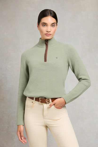 Country Quarter Zip Knit
