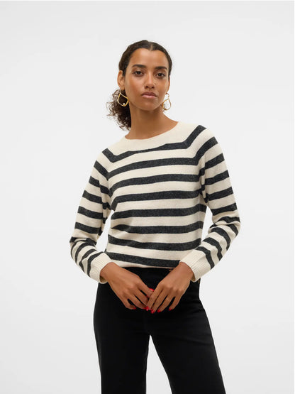 Doffy Long Sleeve Knit Jumper