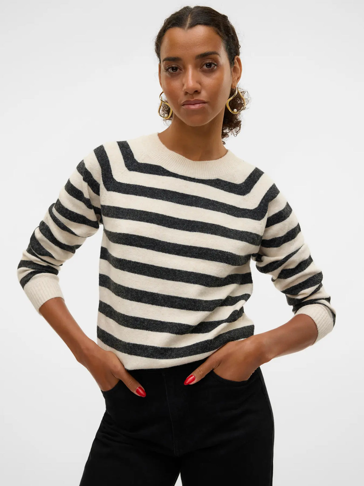 Doffy Long Sleeve Knit Jumper