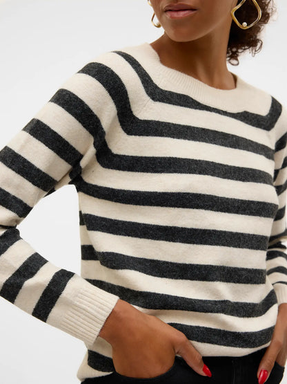Doffy Long Sleeve Knit Jumper
