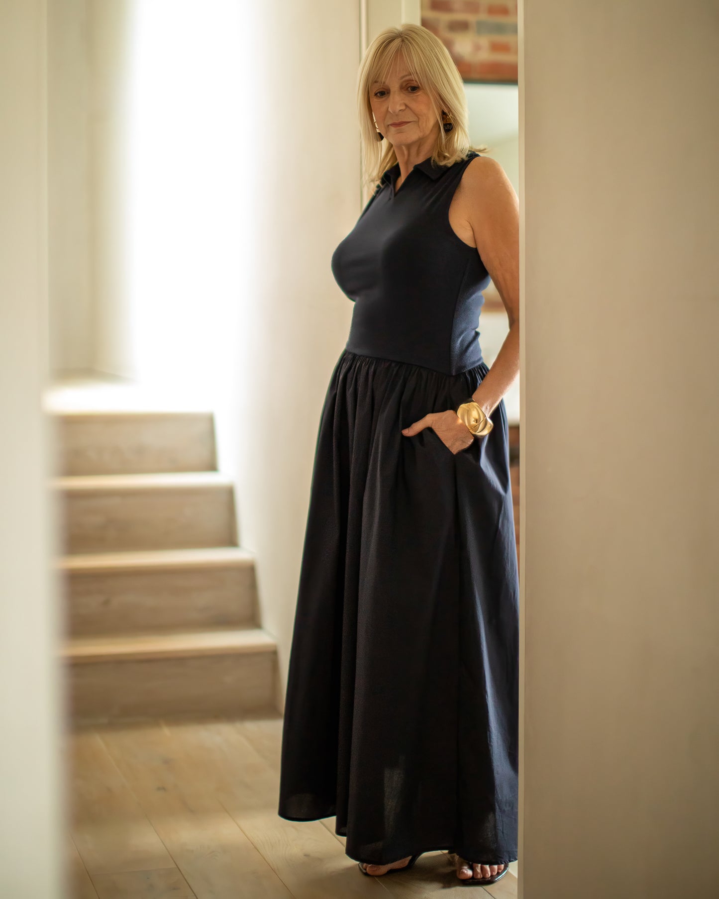 Tracey Dress - Navy