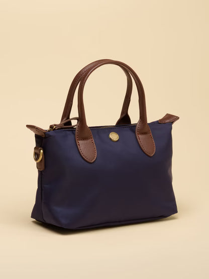Mini Navy Crossbody Handbag