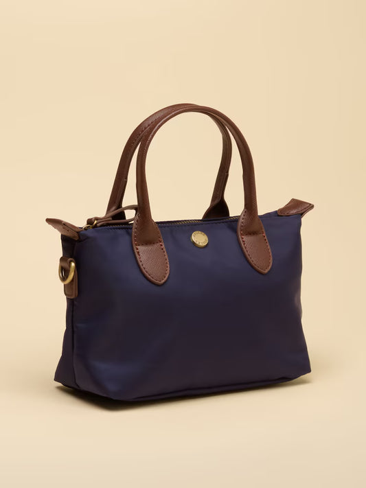 Mini Navy Crossbody Handbag
