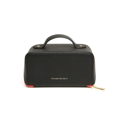 Black & Pink Mini Train Case