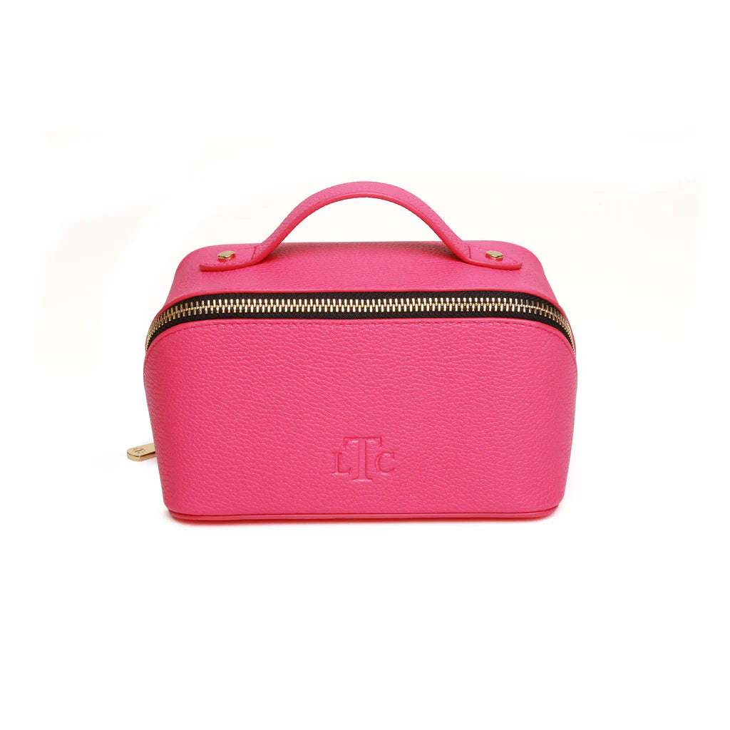 Hot Pink & Black Train Mini Case