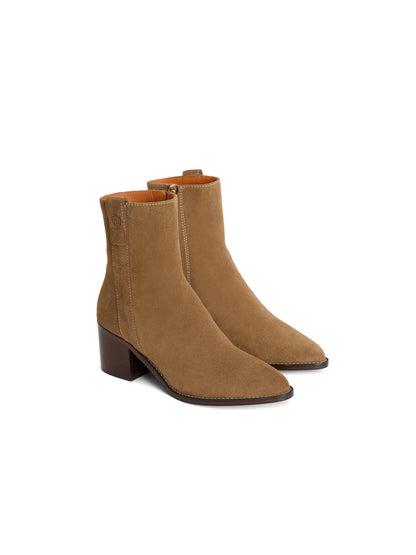 Womens Heeled Ludlow Ankle Boot Suede