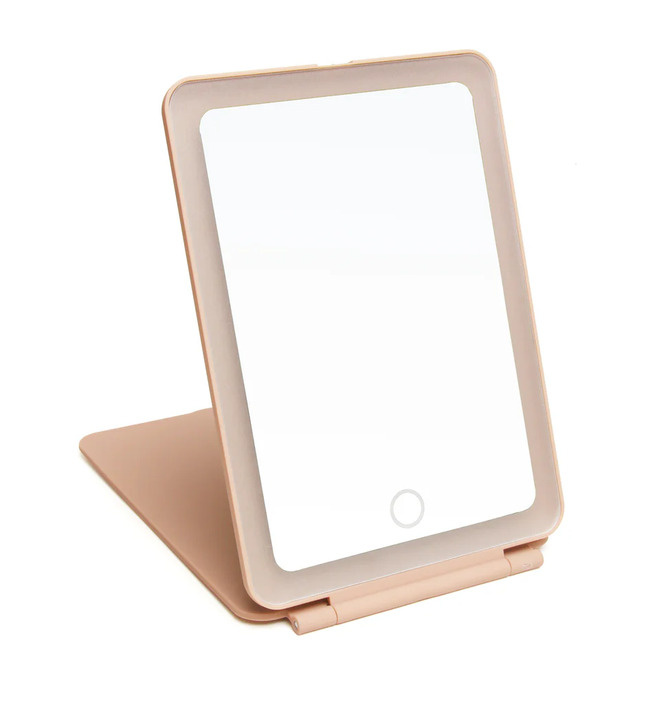 PINK SOFT TOUCH LED MIRROR