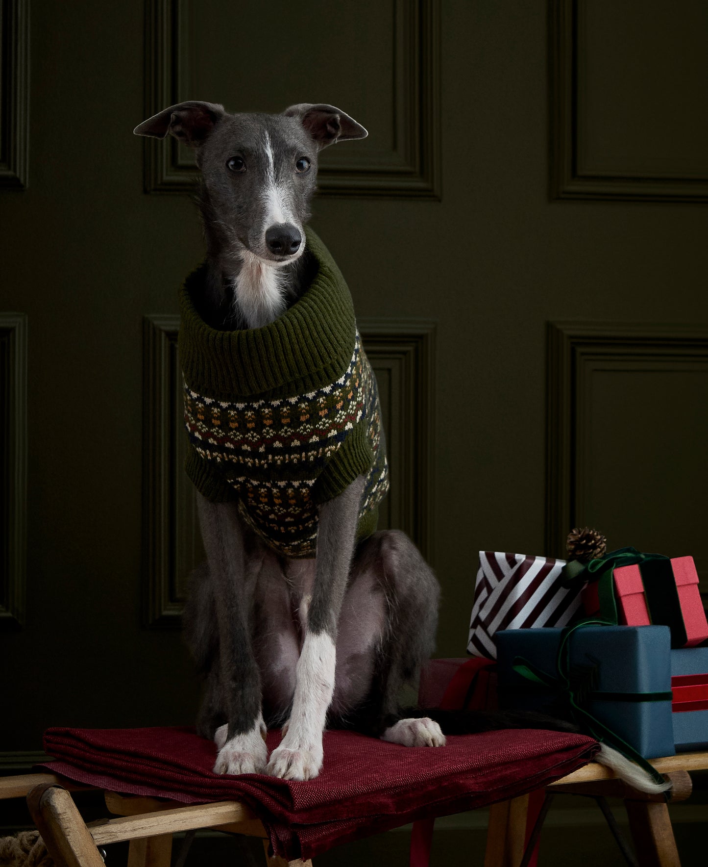 Marlow Fair Isle Dog Jumper